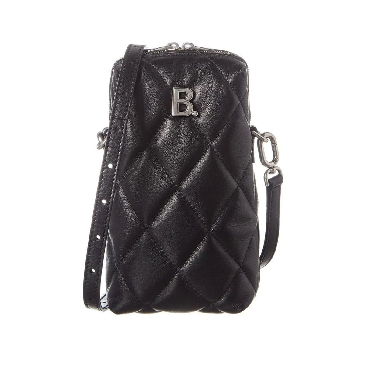 Balenciaga - The Touch Black Nappa Leather Quilted Puffy Bag: Explore Cute Bags - Handbags - Clayton's Online Store