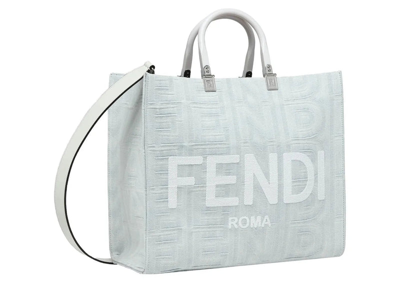 Fendi by Marc Jacobs Sunshine Denim Shopping Bag Tote - Handbags - Clayton's Online Store