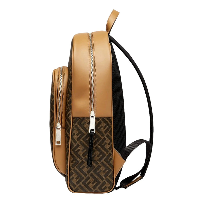 Fendi Diagonal FF Logo Men's Backpack - Handbags - Clayton's Online Store