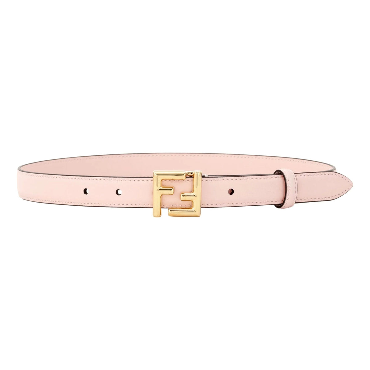 Fendi FF Confeto Pink Calfskin Leather Belt size 80 - Belts - Clayton's Online Store