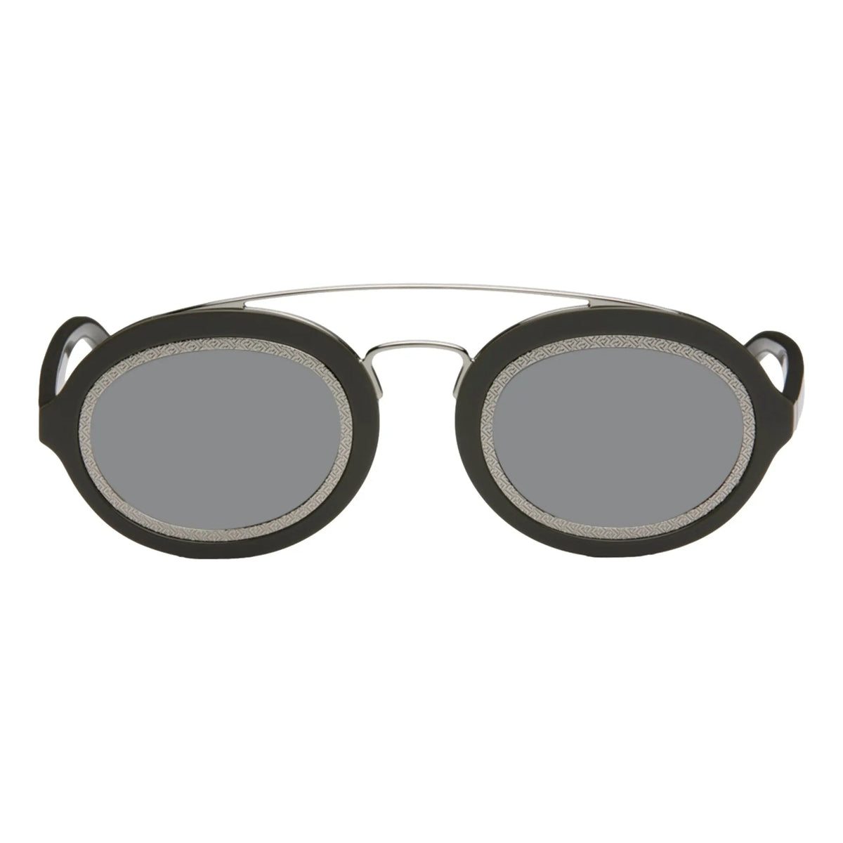 Fendi FF Men's Sunglasses Grey and Palladio Silver - Sunglasses - Clayton's Online Store