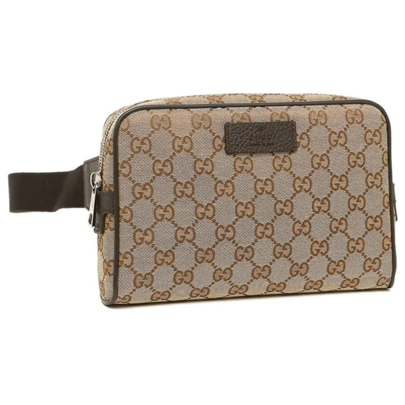 Gucci Original GG Guccissima Canvas Beige Fanny Pack Belt Bag - Handbags - Clayton's Online Store