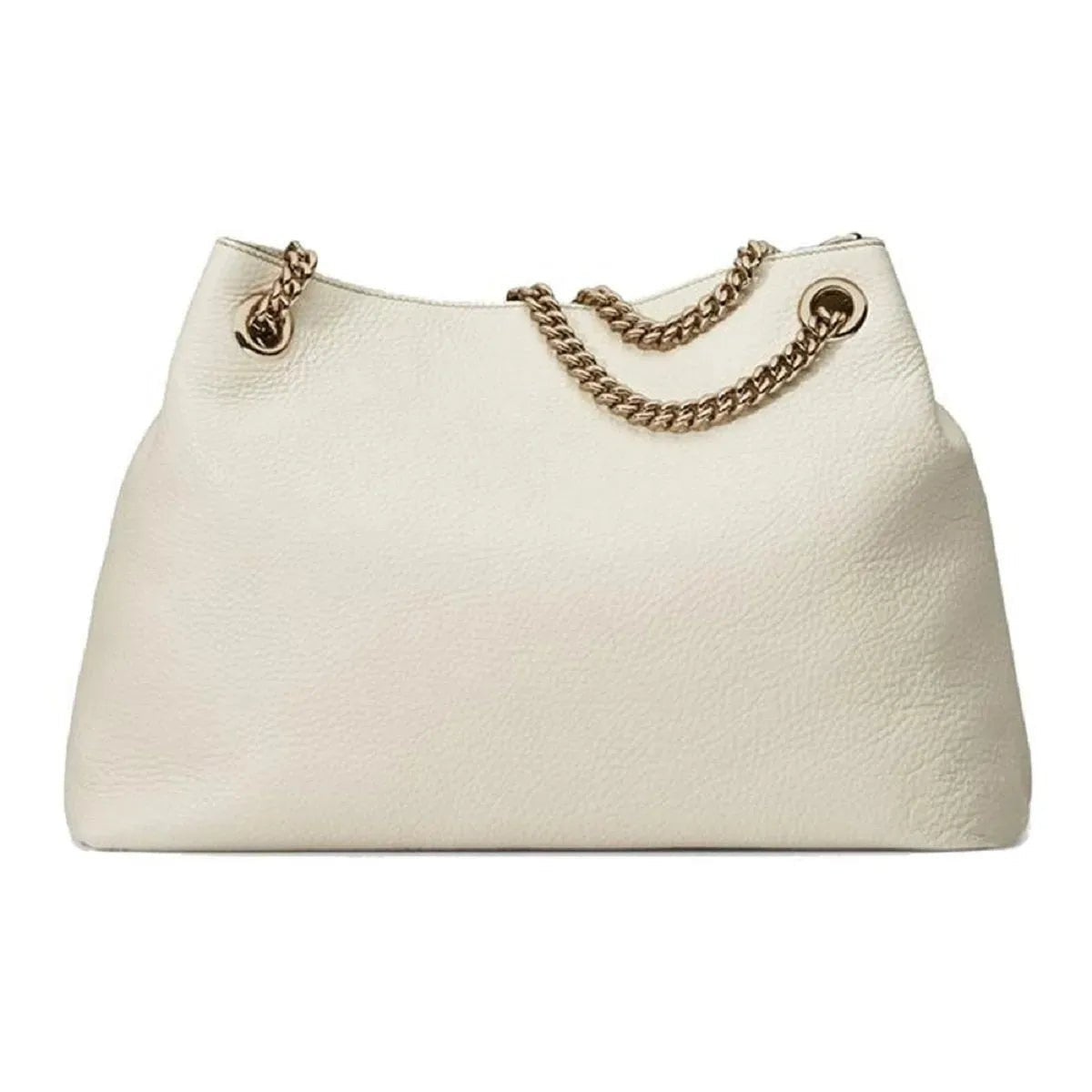 Gucci Soho GG Ivory Leather Chain Shoulder Tote Bag - Handbags - Clayton's Online Store