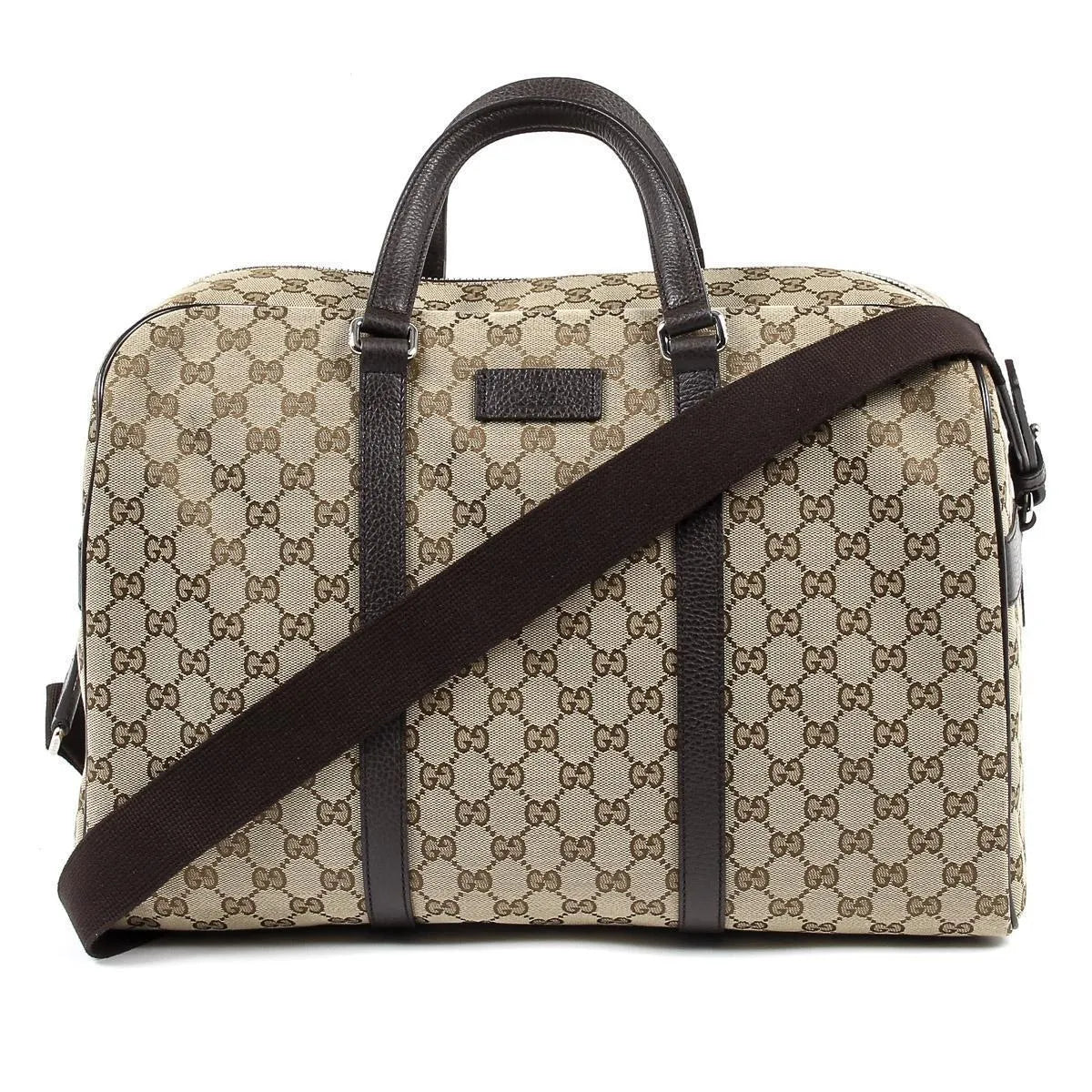 Gucci Unisex Original GG Canvas Carry On Duffle Travel Bag - Handbags - Clayton's Online Store