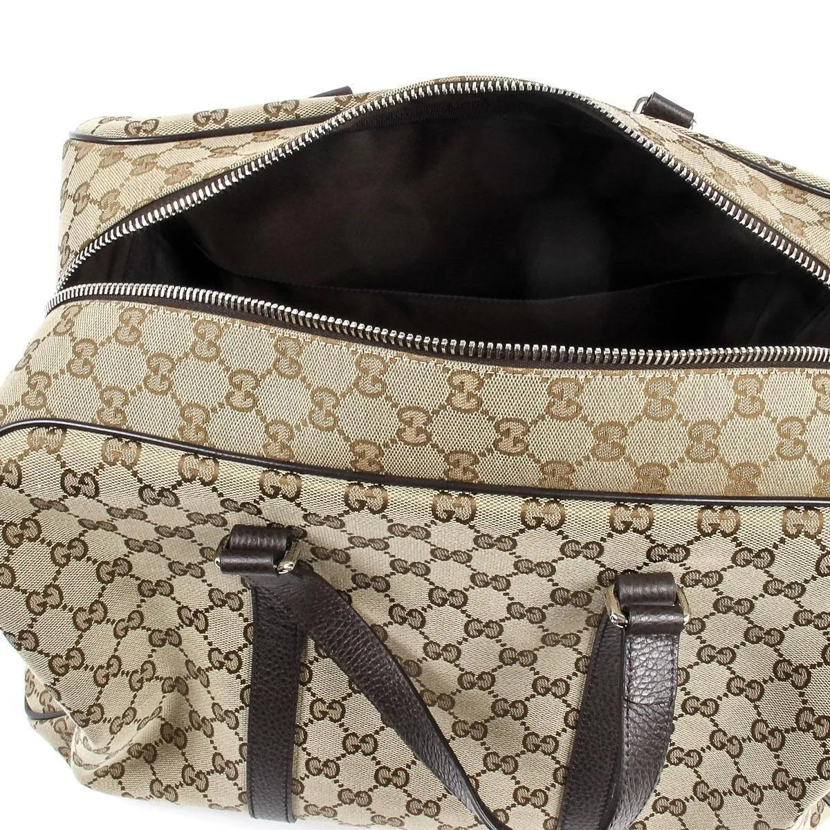 Gucci Unisex Original GG Canvas Carry On Duffle Travel Bag - Handbags - Clayton's Online Store