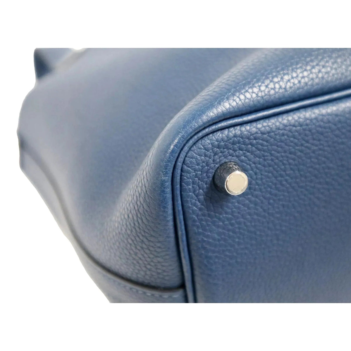 Hermes Picotin 18 Veau Taurillon Clemence Leather Bleu Nuit - Handbags - Clayton's Online Store