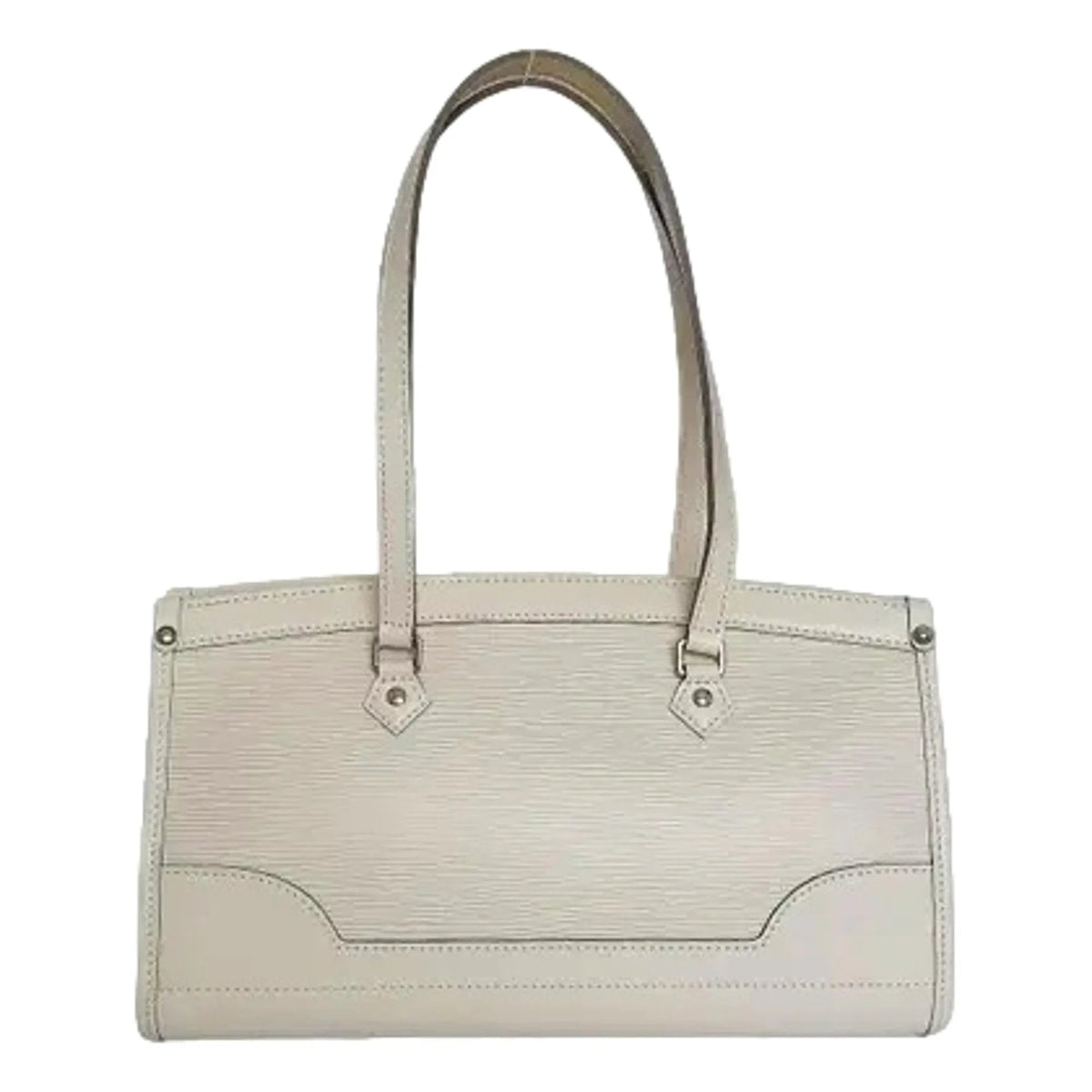 Louis Vuitton Madeleine PM Epi Shoulder Bag White - Handbags - Clayton's Online Store