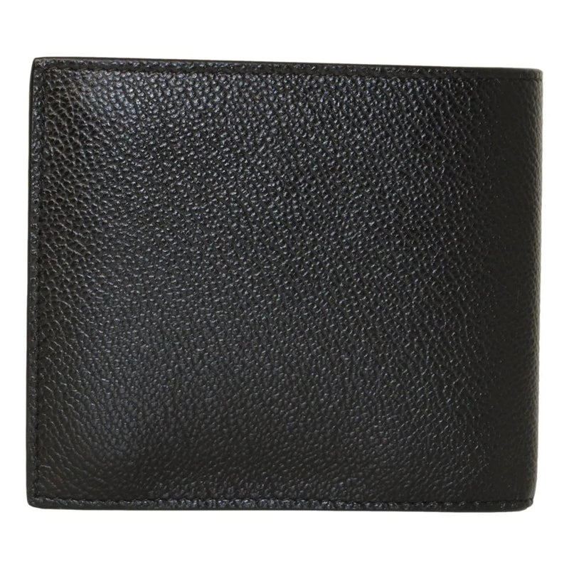 Prada Black Vitello Micro Grain Leather Bifold Wallet - Wallets - Clayton's Online Store