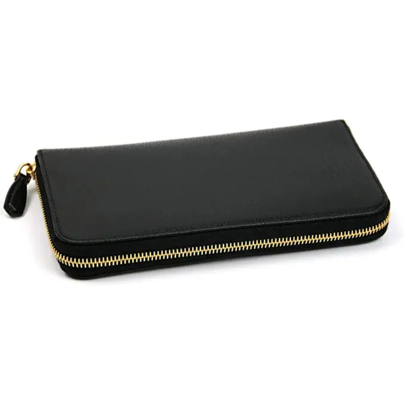 Prada Black Vitello Move Leather Zip Around Wallet - Wallets - Clayton's Online Store