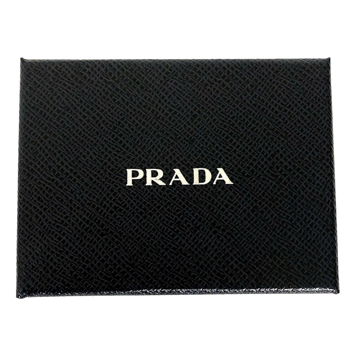 Prada Vitello Move Beige Leather Logo Plaque Lanyard Cardholder Wallet - Wallets - Clayton's Online Store