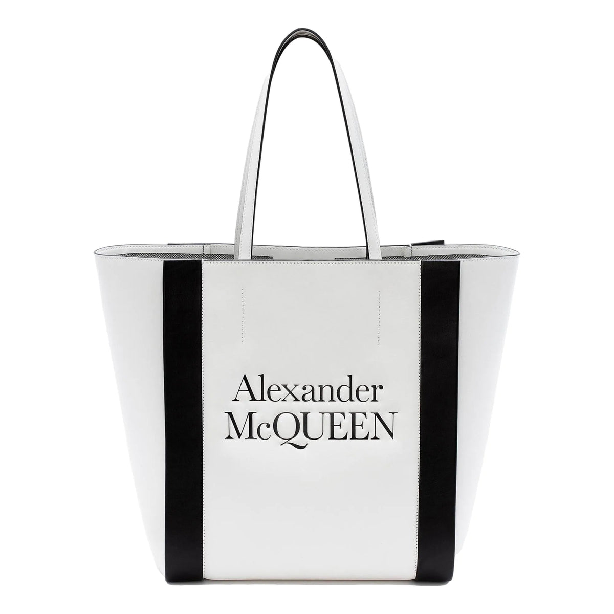 The Alexander McQueen Domino Lux Soft Calf Tote - Handbags - Clayton's Online Store